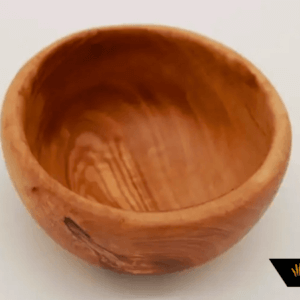 Mini wooden bowl made of olive wood