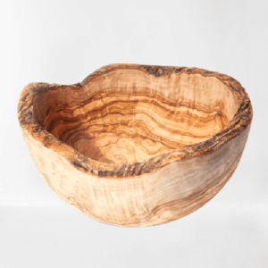 Tunisian olive wood bowl
