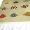 White handmade wool rugs | Berber kilim rugs - Image 2